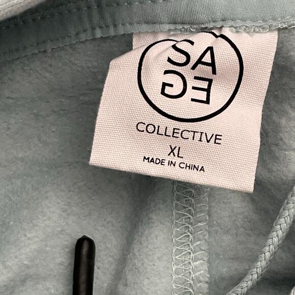 Sage Collective XL Hoodie Sweatshirt New - Picture 3 of 4